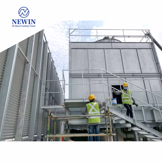 Basic Customization Nst-S Series Low Noise Cross Flow Rectangle Type Cooling Tower/Square Water Tower