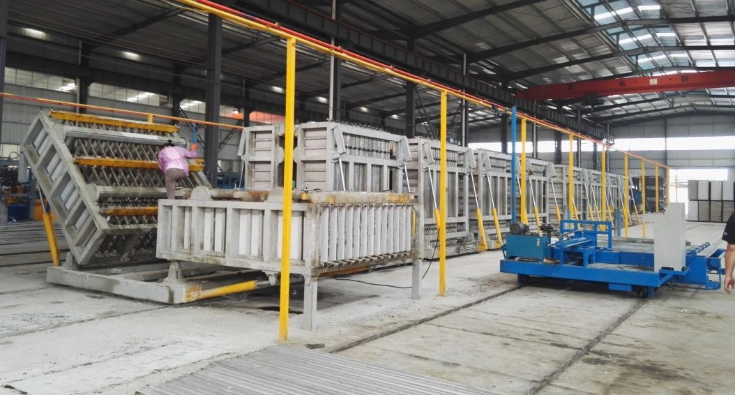 EPS Styrofoam Foam Cement Precast Wall Panel Production Line Lightweight Concrete Sandwich Wall Panel Machine for Building Machinery