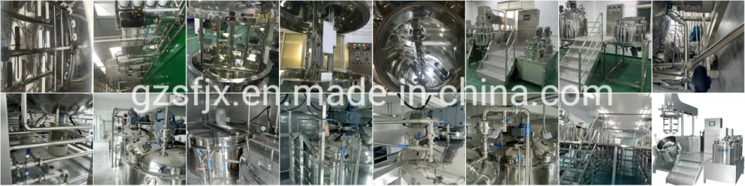 SS316 Steam&Electrical Heating Potato Salad Belnding Tank