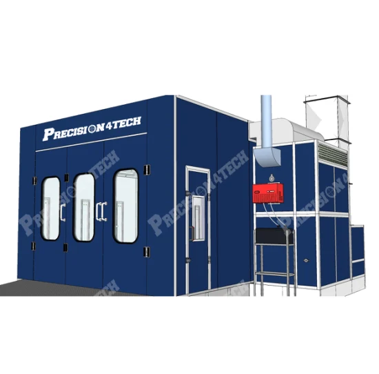 정밀 브랜드는 호주 표준 자동차 페인트 부스 자동차 페인트 부스 밴 도장 기계를 사용자 정의했습니다.