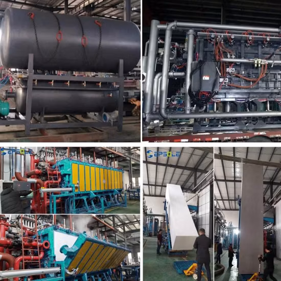 샌드위치 패널 EPS 블록 성형 기계